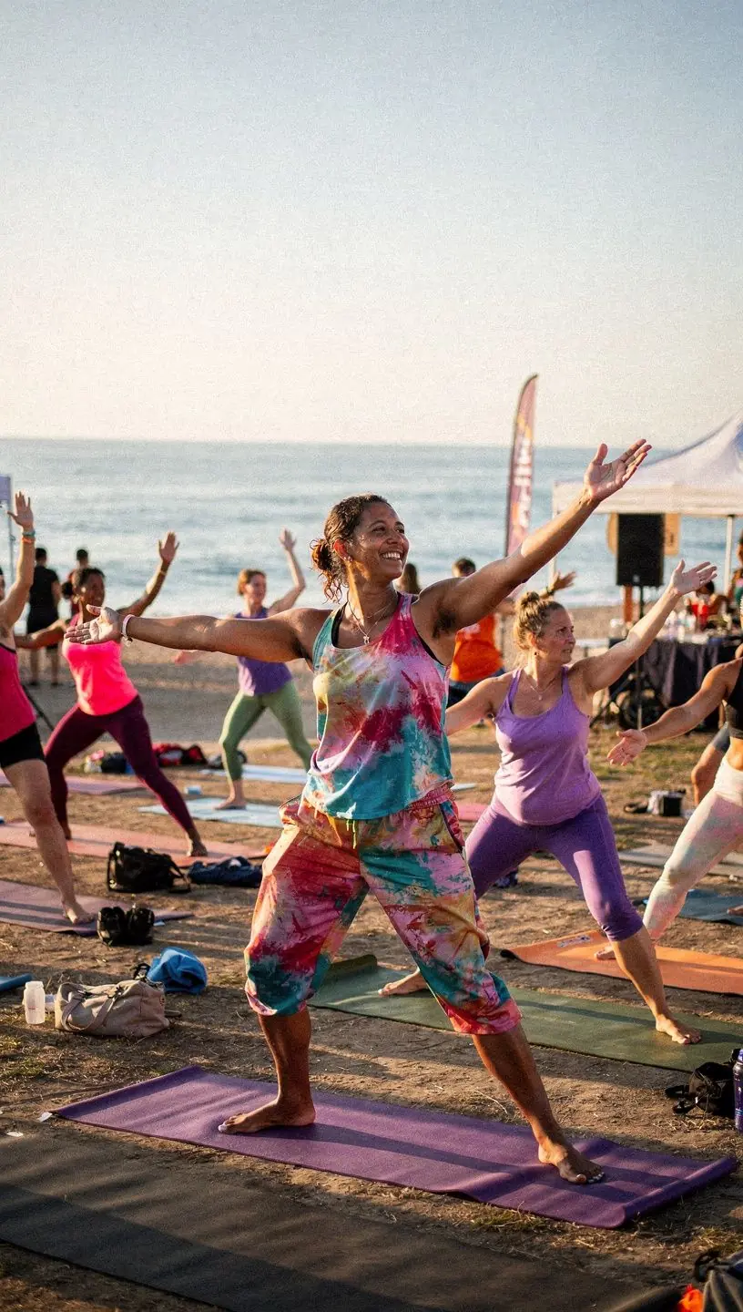 Organização de festival misto: food, cultura e atividades ao ar livre.